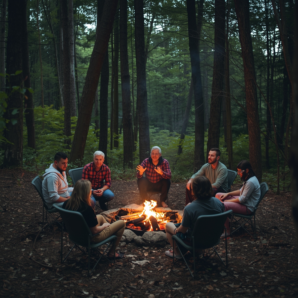 Calm evening transition Patterned abstract artwork representing calm evening transition